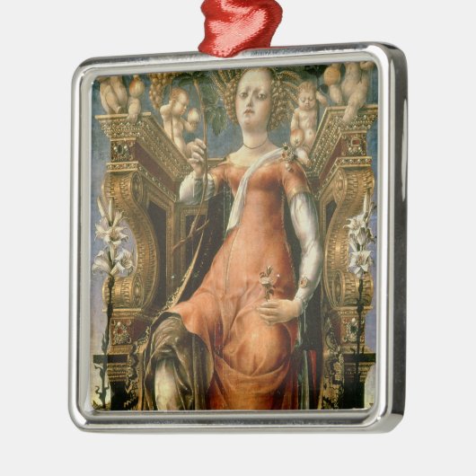 De Muse Thalia Metalen Ornament (Links)