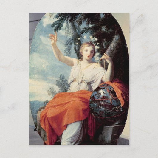 De Muse Urania, 1646-47 Briefkaart (Voorkant)