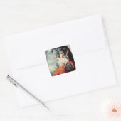 De Muse Urania, 1646-47 Vierkante Sticker (Envelop)