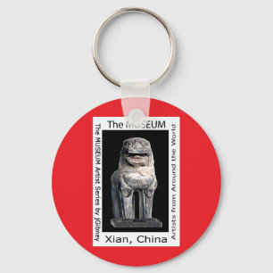 De Museum Artiest Series door Gibney Stone Lion Ke Sleutelhanger
