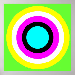 De Museum Artiest Series jGibney 5 Achtergronden Poster