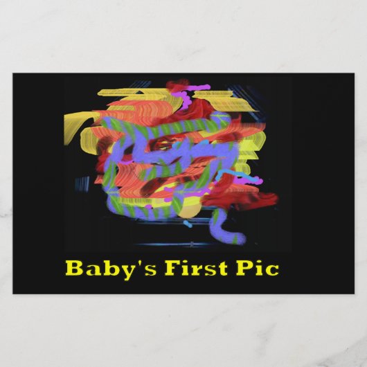 De museumkunstenaarsserie Afbeeldingen Baby's Firs Briefpapier (Voorkant)
