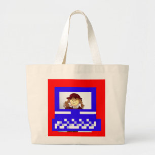 De museumkunstenaarsserie Afbeeldingen Computer St Grote Tote Bag