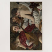 De musici (1597) - Caravaggio Legpuzzel (Verticaal)