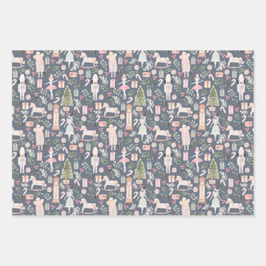 De muskale kerstvakantie  inpakpapier vel (Voorkant 2)