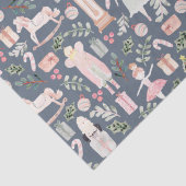 De muskale kerstvakantie tissuepapier (Detail)