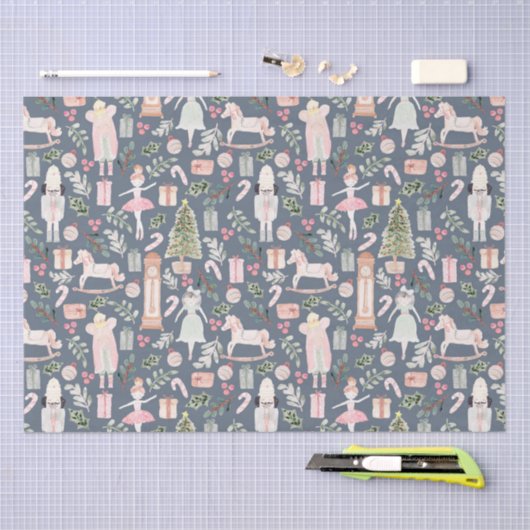 De muskale kerstvakantie tissuepapier (Craft)