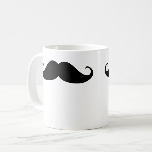 De Mustache-Mok Koffiemok (Voorkant links)