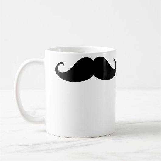 De Mustache-Mok Koffiemok (Links)