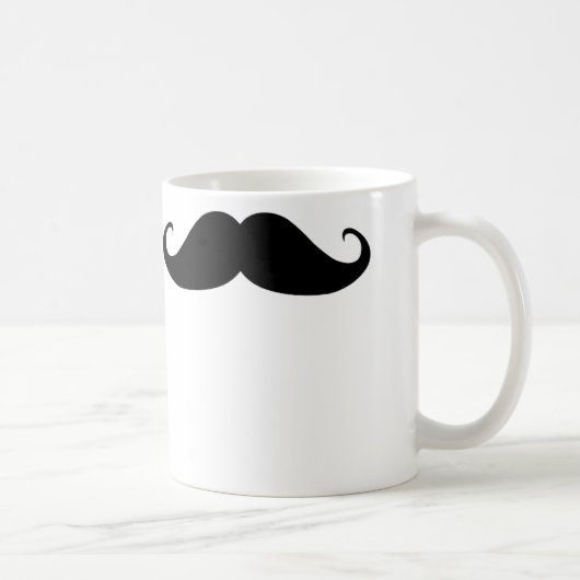 De Mustache-Mok Koffiemok (Rechts)