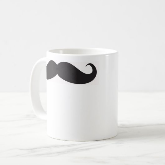 De Mustache-Mok Koffiemok (Voorkant links)