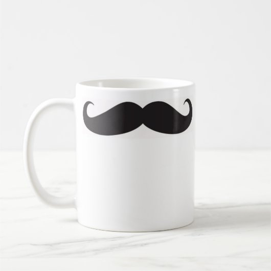 De Mustache-Mok Koffiemok (Links)