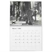 De Mustaches van het district Placer Kalender (Feb 2026)