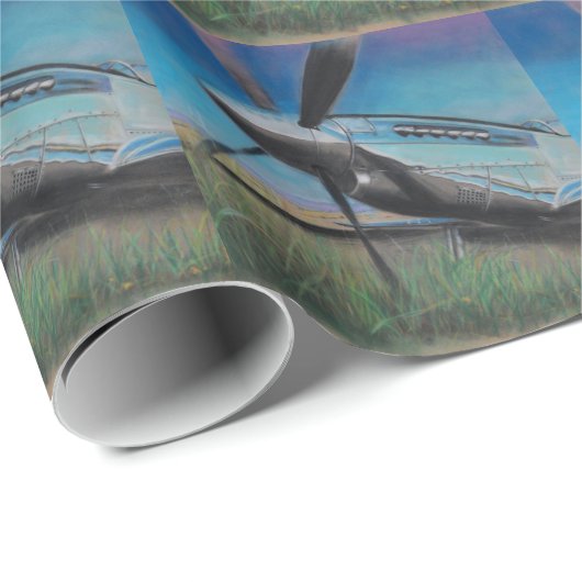 De Mustang Cadeaupapier (Rol Hoek)