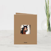 De Mustang Mustang - het bolwerk van de vrijheid Bedankkaart (Achterkant)