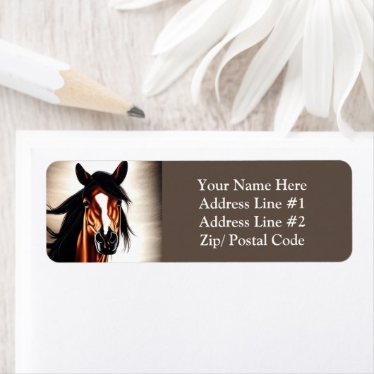 De Mustang Mustang - het bolwerk van de vrijheid Etiket (Insitu)