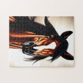 De Mustang Mustang - het bolwerk van de vrijheid Legpuzzel (Horizontaal)