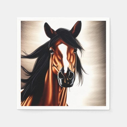 De Mustang Mustang - het bolwerk van de vrijheid Servet (Voorkant)