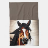 De Mustang Mustang - het bolwerk van de vrijheid Theedoek (Verticaal)