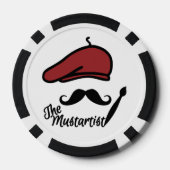 De Mustartiest poker chips (Achterkant)