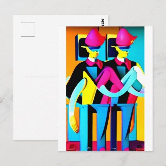 De Muster Drill Briefkaart (Voorkant / Achterkant)