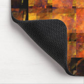 De muur abstracte kunst muismat (Hoek)