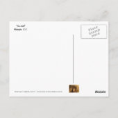 De muur briefkaart (Achterkant)
