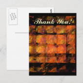 De muur Dank u Briefkaart (Voorkant / Achterkant)