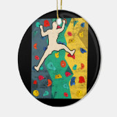 De muur die de klimmers binnenshuis bestijgt Actio Keramisch Ornament (Links)