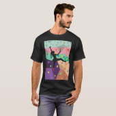 De muur die de klimmers binnenshuis bestijgt Actio T-shirt (Voorkant volledig)