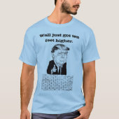 De muur heeft net een Shirt van tien meter hoog Do (Voorkant)