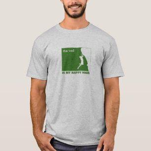 De muur is mijn gelukkige uur t-shirt
