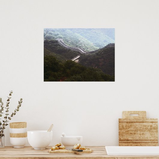 De muur poster (Keuken)