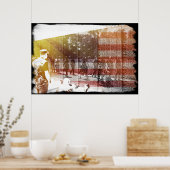 De muur poster (Keuken)