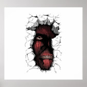 De muur Titan Poster (Voorkant)