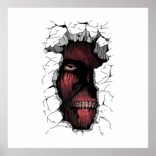 De muur Titan Poster (Voorkant)