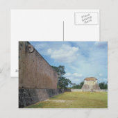 De muur van de rechtbank van Ball Briefkaart (Voorkant / Achterkant)