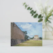 De muur van de rechtbank van Ball Briefkaart (Staand voorkant)