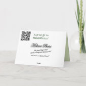 De Muur van de rots & de kaart van Stappen voor om (Achterkant)