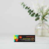 De muur van de schilder van de Schilder Mini Visitekaartje (Staand voorkant)