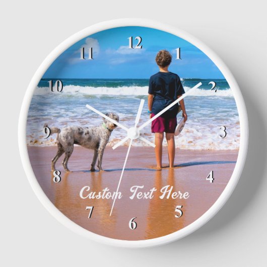 De muur van de Tekst van de Foto van de douane slu (Voorkant)