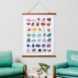De muur van het Collectie van het kristal die rege Hangend Wandkleed