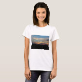 De Muur van het silhouet van Natuur T-shirt (Voorkant volledig)