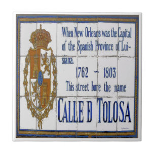 De Muurschildering van de Tegel van New Orleans Tegeltje