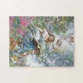 De muze van Poesie (door Konstantin Makovsky) Legpuzzel (Horizontaal)