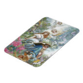 De muze van Poesie (door Konstantin Makovsky) Magneet (Linkerzijde)