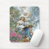 De muze van Poesie (door Konstantin Makovsky) Muismat (Met muis)