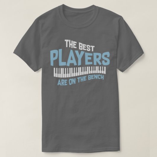 De muziek citeert de beste spelers op de bankCadea T-shirt (Design voorkant)
