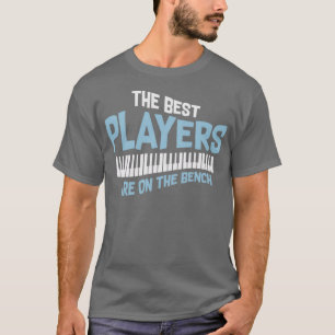 De muziek citeert de beste spelers op de bankCadea T-shirt