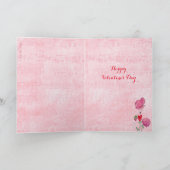 De Muziek Gir van de Liefde van Valentijn | Feestdagen Kaart (Binnen)